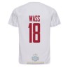 Maglia ufficiale Danimarca Daniel Wass 18 Trasferta Mondiali 2022 per Uomo